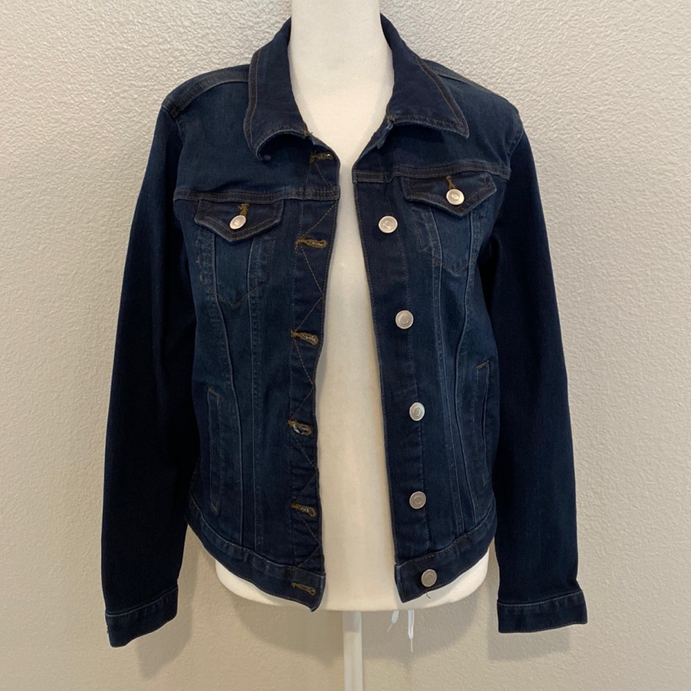 Brand New Time and Tru Blue Denim Jacket